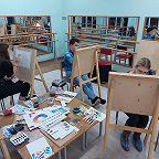 Учащиеся художественного отделения