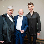 Слева направо - Дмитрий Сибирцев, Владимир Минин и Тимофей Гольберг