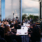 Второй концерт Рахманинова на фоне Новоиерусалимского монастыря