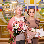 Чертинова И.Л. и её уч-ся - лауреат стипендии мэра Лаврищева Варвара