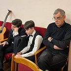 П.И. Калачов с учениками