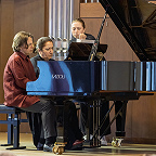 Концерт «Моцарт и французы». Играют Яков Кацнельсон и Марианна Шалитаева. Фото ©Камертон Медиа