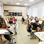 Мольберты в классе