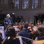Александр Лазарев и музыканты РНМСО. Фото предоставлено пресс-службой Московской филармонии