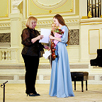 Гала-концерт II Регионального открытого конкурса исполнительского искусства «Маэстро». Награждение лауреата I степени Поляковой Таисии (скрипка) г. Сыктывкар.