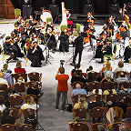 Отчетный концерт в зале Екатерининского собрания, Ростропович-оркестр, рук. Еникеев А.Р.