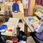 Занятия по живописи