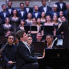 Денис Мацуев, музыканты РНМСО, Госхор им. Свешникова. Фото предоставлено пресс-службой Московской филармонии