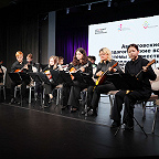 Ансамбль народных инструментов, рук. Ольга Владиславовна и Евгений Владимирович Дубовкины