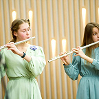 Ученицы духового отделения