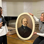 Педагоги школы с портретом А.С. Даргомыжского