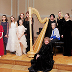 Концерт, посвященный 60-летию класса арфы. ЗРК РФ Г.М. Виноградова и её ученики