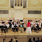 Юбилейный концерт, поздравление от О.А. Петровой