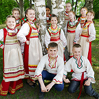  Старшая группа фольклорного ансамбля «Любавушка» 