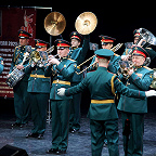 Духовой оркестр Военно-медицинской академии им. С.М.Кирова, худ. рук. военный дирижер подполковник М.Николаев (выпускник 1991г.)