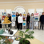 Выставка учащихся отделения изобразительного искусства