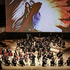 Ариф Дадашев, НФОР и «песочная анимация». Фото предоставлено пресс-службой МКЗ «Зарядье»