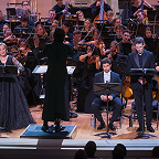 Надежда Павлова, Филипп Чижевский, Максим Лисиин, Ярослав Абаимов. Фото предоставлено пресс-службой Московской филармонии