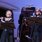 Дуэт двух флейт. Ульяна Живицкая и Константин Ефимов. Фото предоставлено пресс-службой Московской филармонии